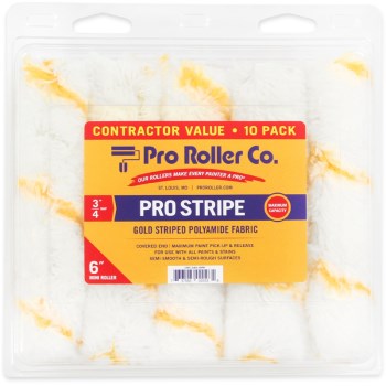 Pro Roller CRC-GS-06-10PK Crc-Gs-06 6x3/4 Gld Strp Cover