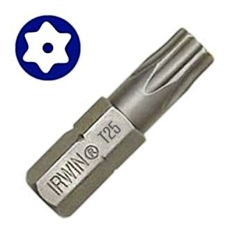 Irwin 3053026 Torx T25 Tamper-Resistant Bits ~ 1"