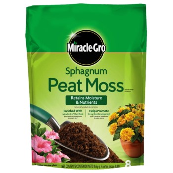 Sphagnum Peat Moss ~ 8 Qt Bag
