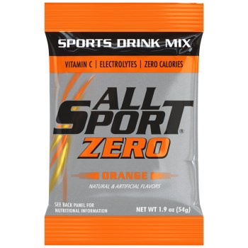 All Sport Zero Electrolyte Powder, Orange - 2.5 Gal