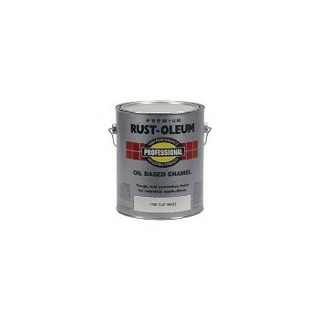 Rust-oleum 7790402 Enamel Rustoleum ~ Flat White~1 Gallon