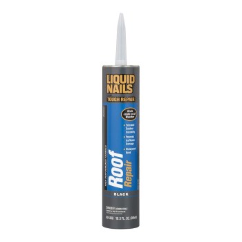 Liquid Nails, Roof Repair Black 10.1oz.