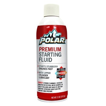 Polar Premium Starting Fluid for Gas & Diesel Engines ~ 11 oz