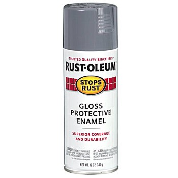 Rust-Oleum 7786830 Spray Paint - Stops Rust/Smoke Gray 