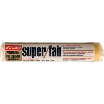 Super/Fab®  Roller Cover ~ 1/2" Nap  x 14"