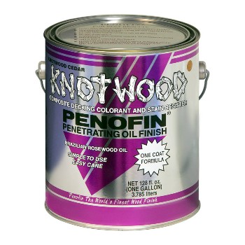 Penofin F5ekmga Knotwood Penetrating Oil Finish, Mahogany Tone ~ Gallon