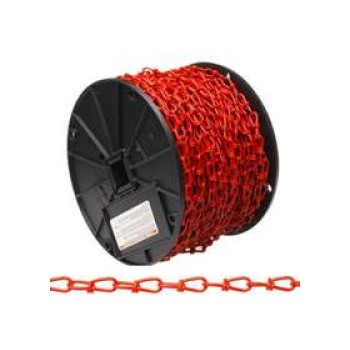  Double Loop Chain, Red ~ 150 ft. 2/0