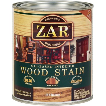 Zar 11112 Walnut Wood Stain, Quart