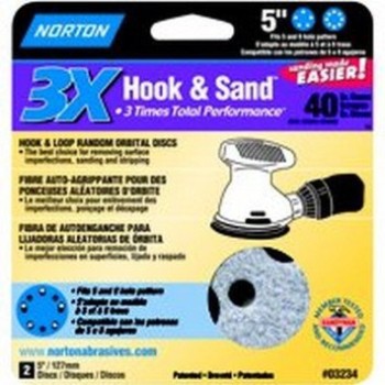 Norton 07660703234 03234 Prosand 40 H&l Disc