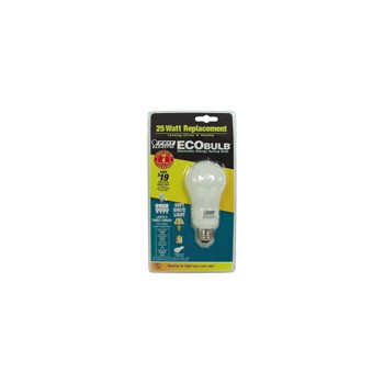 Compact Fluorescent Light Bulb, Household 5 Watt