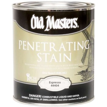 Old Masters 44404 Interior Penetrating Stain,  Espresso ~ Quart 