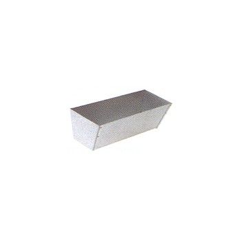 Galvanized Mud Pan, 12 inches. 