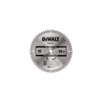 DeWalt DW3106 Cutting Saw Blade, 10 inch, 60 teeth