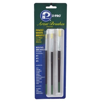 Bristle Round Brush Set