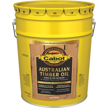 Australian Timber Oil, Natural ~ 5 Gallon Bucket