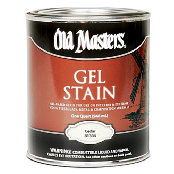 Gel Stain, Cedar ~ Quart 