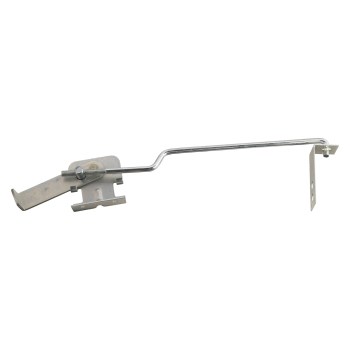 Sliding Door Center Latch, Zinc
