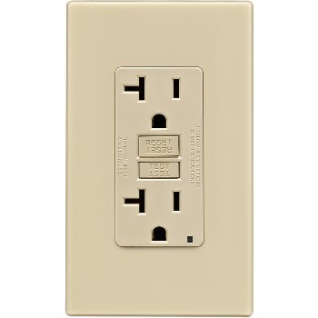 Leviton C31-gfnt2-pi Ivory 20a Gfci