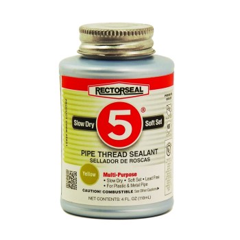 Rectorseal #5 Pipe Thread Sealant ~ 4 oz