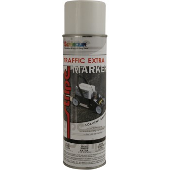 Stripe Extra Traffic Marker Paint, White ~ 20 oz Aerosol