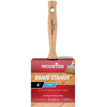 Wooster 0F51190040 Bravo Stainer Brush ~ 4"
