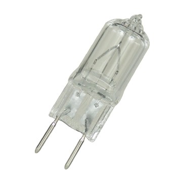 Feit Elec. Bpq100/8.6 Light Bulb, Bi-pin Halogen Clear 120 Volt 100 Watt