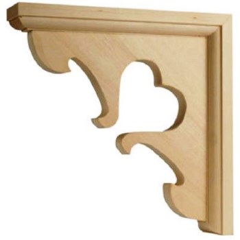 Heart Design Shelf Bracket ~ 7" x 7" x 1 1/2"