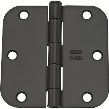 National N612-062 Round Corner Door Hinge, 3 1/2"