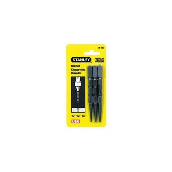 Stanley Nail Set (3 piece) - 1/32", 2/32", 3/32"