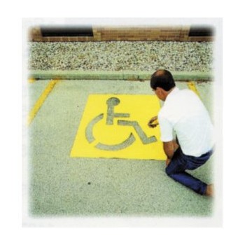 Ch Hanson 12438 Stencil - Handicap Symbol