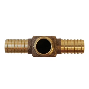 No-Lead Bronze Insert x MIP Hydrant Tee - 3/4"