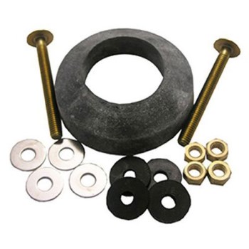 Toilet Tank to Bowl Bolt Kit with Gasket - 5/16" x 3"
