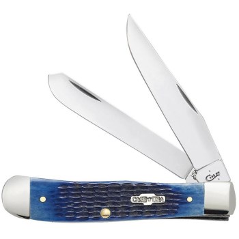 Blue Bone Rogers Corn Cob Jig Trapper Knife