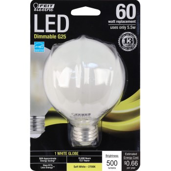 Feit Electric  BPG2560/F/827/LED G25 Bulb