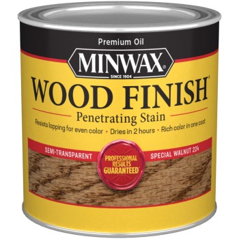 Minwax 22240 Penetrating Wood Stain, Special Walnut ~ 1/2 Pint