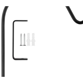 Blk Crv Plant Hanger