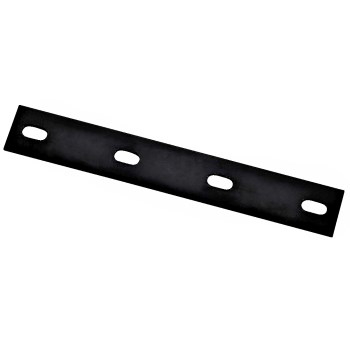Mironey 3.94" X 1.5" Flat Straight Brace Bracket Metal Mending Plate Black Shelf 