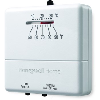 Bi-Metal Thermostat, Heat/Cool