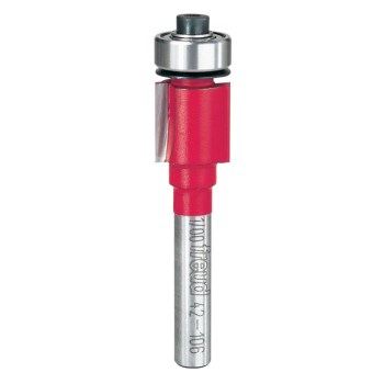 Freud Bearing Flush Trim Router Bit, 1/4" Shank - 1/2" Short
