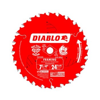 Framing 7 1/4" Blade, Diablo ~ 24T
