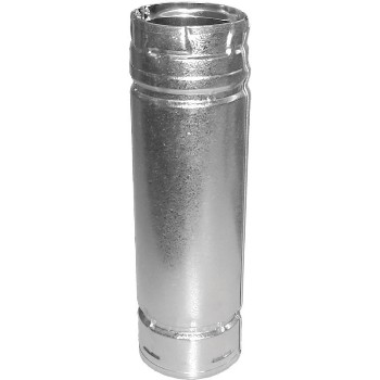 Pellet Vent Pipe, Galvanized ~ 3" x 24" 