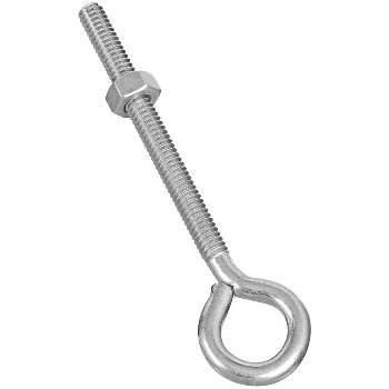 Eye Bolt, Zinc Plated ~ 1/4" x 4"