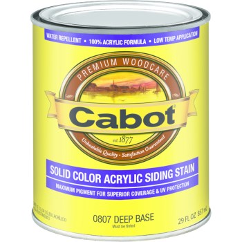 Cabot 140.0000807.005 04-0807 Qt Dp Bs Provt Stain