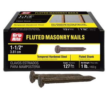 Prime Source Fluted Masonry Nail - 1-1/2", 1 Lb