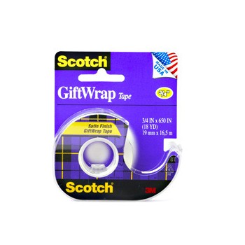3M 05113165773 Scotch Satin Tape - 0.75 x 650 inch