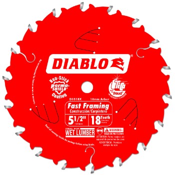 Freud/Diablo D0518X 5-1/2 18t Framing Blade