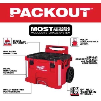 Milwaukee PACKOUT Rolling Tool Box