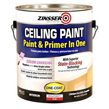Zinsser Brand Stain Blocking Ceiling Paint ~ Gallon