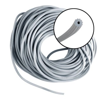 Primeline/slideco P7941 .185 25ft Gray Spline