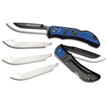 Outdoor Edge   RLU30-40C 3in. Blue Edc Knife